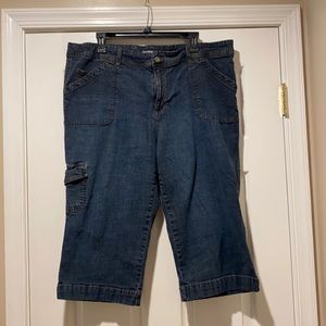 Liz & Co Jean Capri Size 20W